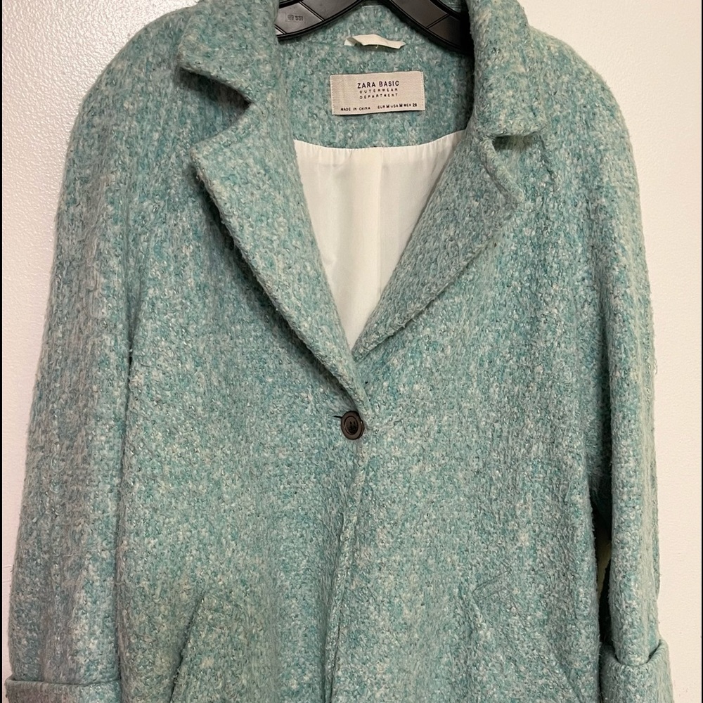 Zara Mint coat